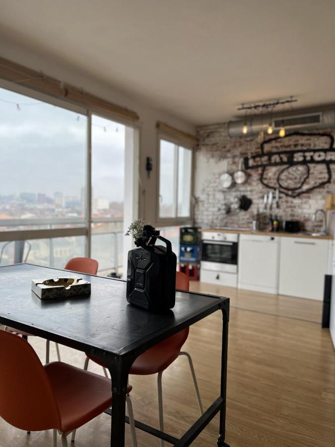 Ferienwohnung Le Brooklyn - T2 A Compans Avec Vue Remarquable Toulouse Exterior foto